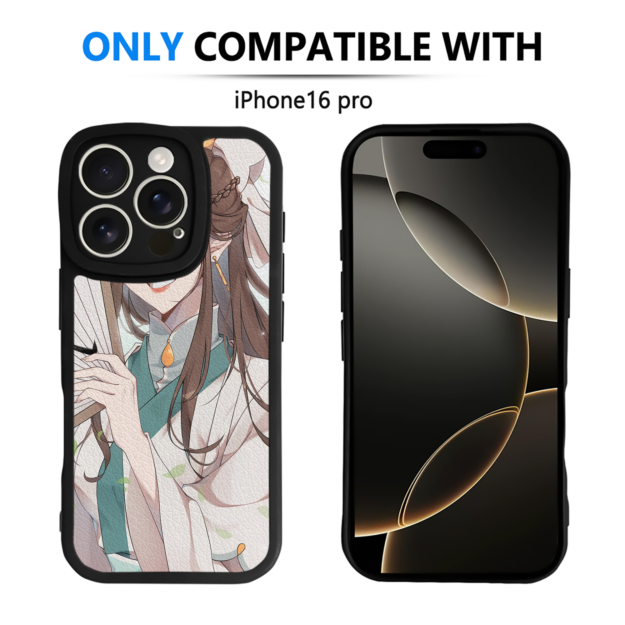 （画像用） 刀剣乱舞 Touken Ranbu 【iPhone 16シリーズ対応】シリコンスマホケース（レザー調） 材質：シリコン